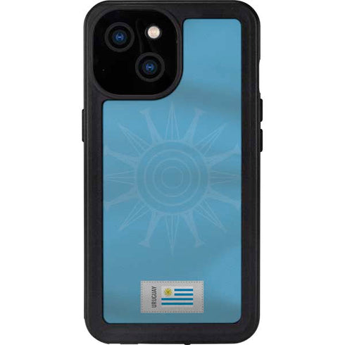 Uruguay Soccer Flag iPhone 13 Mini Waterproof Case
